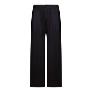 Transit Men Wide-Leg Linen Blend Trousers